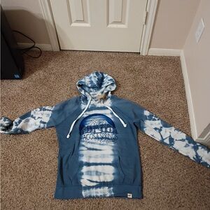 Blue 84 Pagosa Springs Blue Tie-Dye Sweater